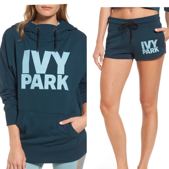 IVY PARK Tops - Ivy Park Hoodie Sweatshirt and Shorts Set